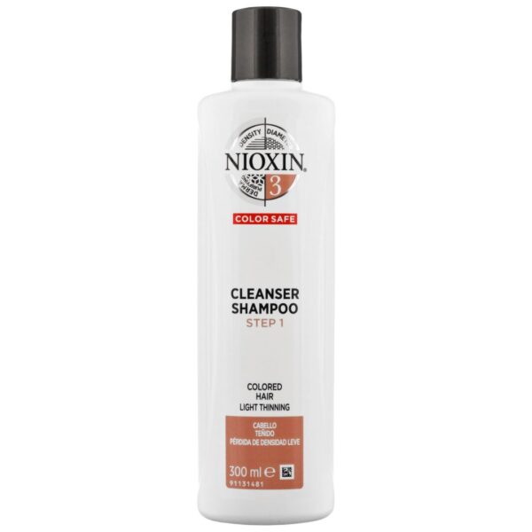 Champú Sistema 3 para pelo fino teñido 300 ml - Nioxin