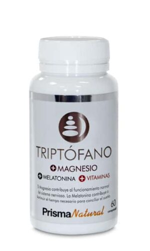 Triptófano, Magnesio, Melatonina y Vitaminas - Prisma Natural