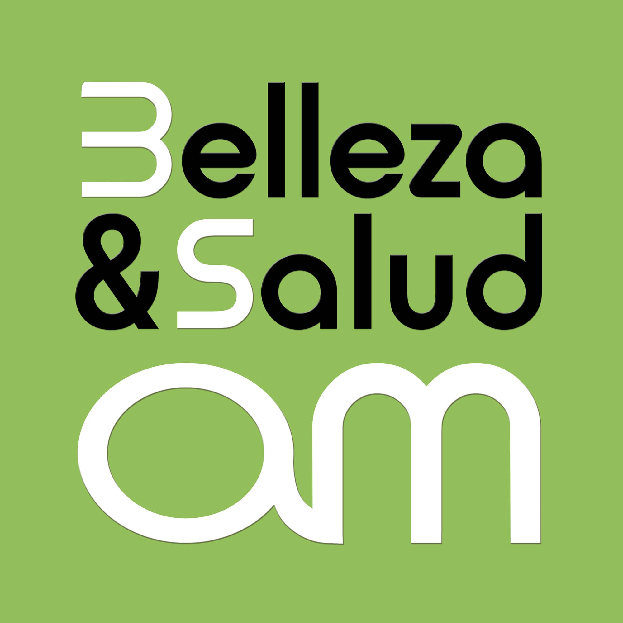 Logo Belleza y Salud AM verde